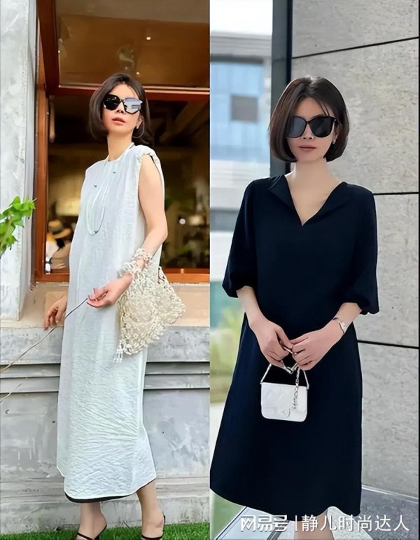 天天盈 中年女人夏季别再穿\＂t恤\＂了，安排这3款夏装，时髦还显瘦