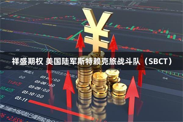祥盛期权 美国陆军斯特赖克旅战斗队（SBCT）